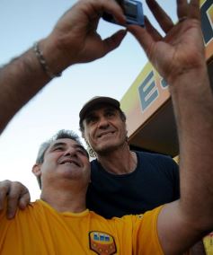 Foto de la galería: Con Cabezón Ruggeri en la tribuna, Crucero cortó la racha: derrotó a Flandria de local