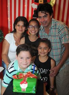 Foto de la galería: Guido festejó los nueve años con sus seres queridos