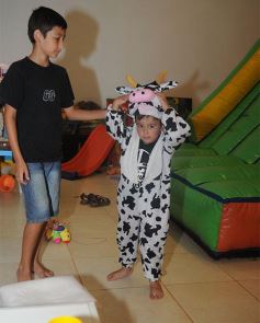 Foto de la galería: Guido festejó los nueve años con sus seres queridos