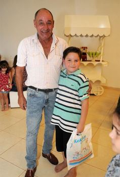 Foto de la galería: Guido festejó los nueve años con sus seres queridos