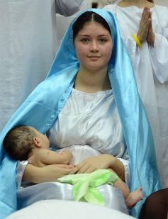 Foto de la galería: Emocionante Pesebre Viviente en la parroquia Cristo Rey