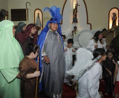 Foto de la galería: Emocionante Pesebre Viviente en la parroquia Cristo Rey