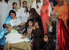 Foto de la galería: Emocionante Pesebre Viviente en la parroquia Cristo Rey