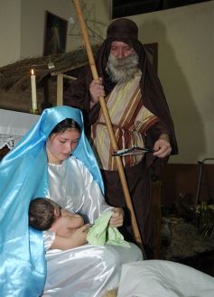 Foto de la galería: Emocionante Pesebre Viviente en la parroquia Cristo Rey