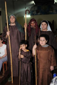 Foto de la galería: Emocionante Pesebre Viviente en la parroquia Cristo Rey