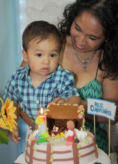 Foto de la galería: Gabriel Baltasar celebró a lo grande su primer añito
