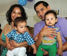 Foto de la galería: Gabriel Baltasar celebró a lo grande su primer añito