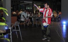 Foto de la galería: Cena y excelente show de Rulo Espínola en el complejo La Cruz de Santa Ana