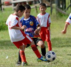 Foto de la galería: Los futuros cracks del fútbol misionero en acción