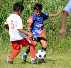 Foto de la galería: Los futuros cracks del fútbol misionero en acción