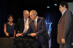 Foto de la galería: Funcionarios nacionales visitaron Misiones para poner en marcha la UIF y financiar distintas obras