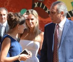 Foto de la galería: Funcionarios nacionales visitaron Misiones para poner en marcha la UIF y financiar distintas obras