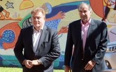 Foto de la galería: Funcionarios nacionales visitaron Misiones para poner en marcha la UIF y financiar distintas obras