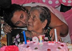 Foto de la galería: Los 91 años de María Daluz Lorenzo, entre asado y chamamé