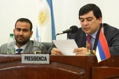 Foto de la galería: Losada abrió el período de sesiones ordinarias del Concejo posadeño