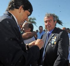 Foto de la galería: Homenaje a los veteranos de Malvinas en la costanera posadeña