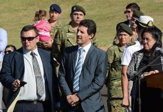 Foto de la galería: Homenaje a los veteranos de Malvinas en la costanera posadeña