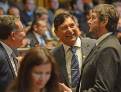 Foto de la galería: Apertura de sesiones en la Cámara: Primera parte