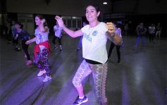 Foto de la galería: Zumba gratis en el Alemán para afiliados del Centro de Empleados de Comercio