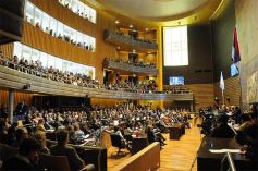 Foto de la galería: Todo lo que no se vio de la fiesta de la democracia del 1 de mayo en la Cámara