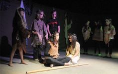 Foto de la galería: Talentitos B puso en escena la adaptación de la Leyenda del picaflor