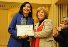 Foto de la galería: La Legislatura realizó un reconocimiento a mujeres destacadas en el ámbito de la salud