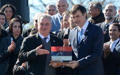 Foto de la galería: 20 de Junio en Candelaria: Passalacqua y Esteban Bullrich abogaron por la unidad de la Nación