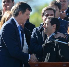 Foto de la galería: 20 de Junio en Candelaria: Passalacqua y Esteban Bullrich abogaron por la unidad de la Nación