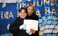 Foto de la galería: Los chicos de 4to. del Colegio del Carmen y un momento inolvidable: el juramento a la bandera