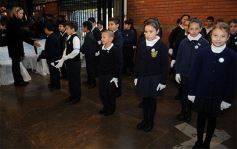 Foto de la galería: Los chicos de 4to. del Colegio del Carmen y un momento inolvidable: el juramento a la bandera