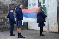 Foto de la galería: Los chicos de 4to. del Colegio del Carmen y un momento inolvidable: el juramento a la bandera