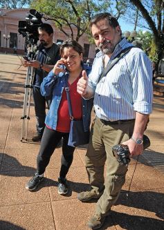 Foto de la galería: Podemos Misiones presentó a sus candidatos en la plaza 9 de Julio