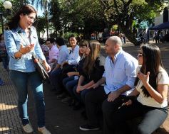 Foto de la galería: Podemos Misiones presentó a sus candidatos en la plaza 9 de Julio