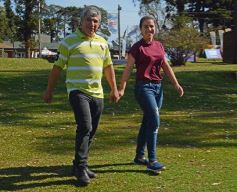 Foto de la galería: Muchos amigos compartieron los links del Tacurú en el Abierto de Misiones: todas las postales