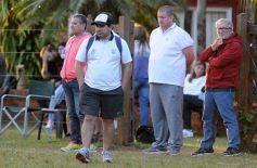 Foto de la galería: Los hinchas de Capri en las buenas y en las malas siempre alentando al azurro