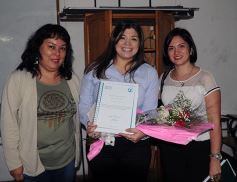 Foto de la galería: Gisel, la flamante licenciada en Trabajo Social