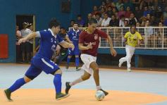 Foto de la galería: Futsal: Plastimí lo dio vuelta y se quedó con el primer partido de la serie final