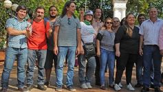 Foto de la galería: El Pays presentó su oferta electoral en la plaza 9 de Julio