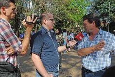 Foto de la galería: El Pays presentó su oferta electoral en la plaza 9 de Julio