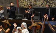 Foto de la galería: Rovira destacó la importancia institucional del Parlamento Estudiantil