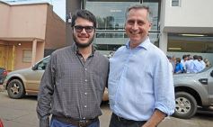 Foto de la galería: Marcos Peña visitó Posadas para apoyar a los candidatos de Cambiemos