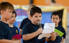 Foto de la galería: Fiesta de Educación Física del Colegio del Carmen en el Finito Gehrmann