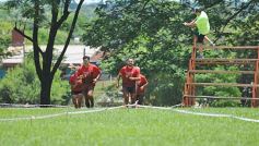 Foto de la galería: Primera prueba de carrera inclusiva en barro en el Centro de Cazadores