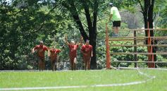 Foto de la galería: Primera prueba de carrera inclusiva en barro en el Centro de Cazadores