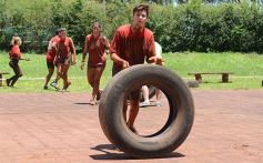 Foto de la galería: Primera prueba de carrera inclusiva en barro en el Centro de Cazadores