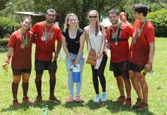 Foto de la galería: Primera prueba de carrera inclusiva en barro en el Centro de Cazadores