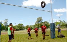 Foto de la galería: Primera prueba de carrera inclusiva en barro en el Centro de Cazadores