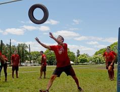 Foto de la galería: Primera prueba de carrera inclusiva en barro en el Centro de Cazadores