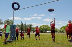 Foto de la galería: Primera prueba de carrera inclusiva en barro en el Centro de Cazadores