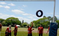 Foto de la galería: Primera prueba de carrera inclusiva en barro en el Centro de Cazadores